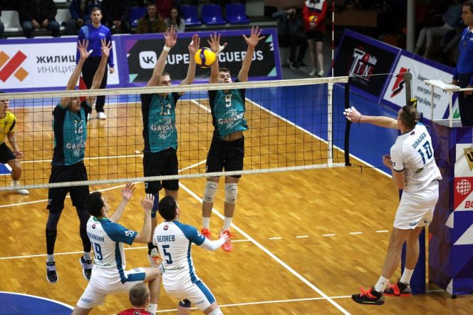 В повторном матче волейболисты «Университета» уступили «ИжГТУ-Динамо» - 0:3 и продолжат своё выступление в Высшей лиге «А» в финальном турнире за 9-16 места 