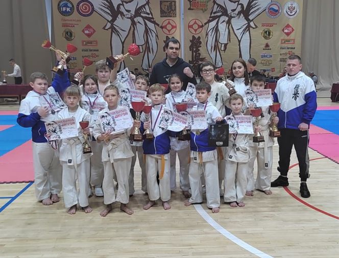 Спортсмены Алтайского края – призёры XXVI открытого чемпионата и первенства Кемеровской области по киокусинкай каратэ «Катана Кузбасса»