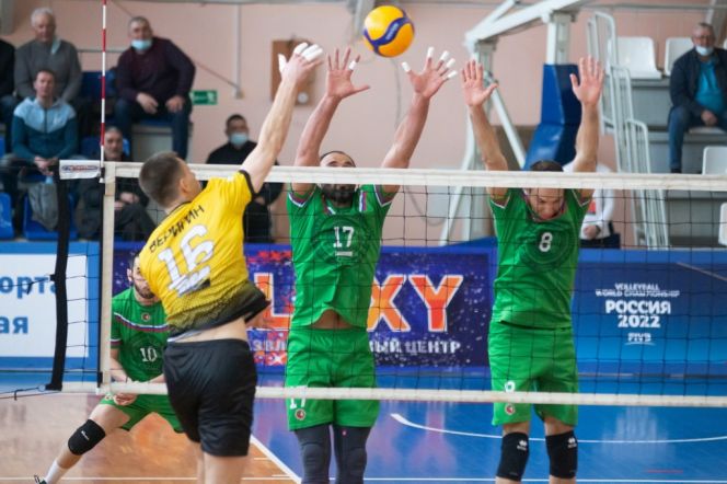 Волейболисты «Университета» на выезде уступили «Грозному» - 1:3