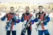 Сергей Каменский - победитель 1-го этапа Кубка России в стрельбе из малокалиберной винтовки из трёх положений  