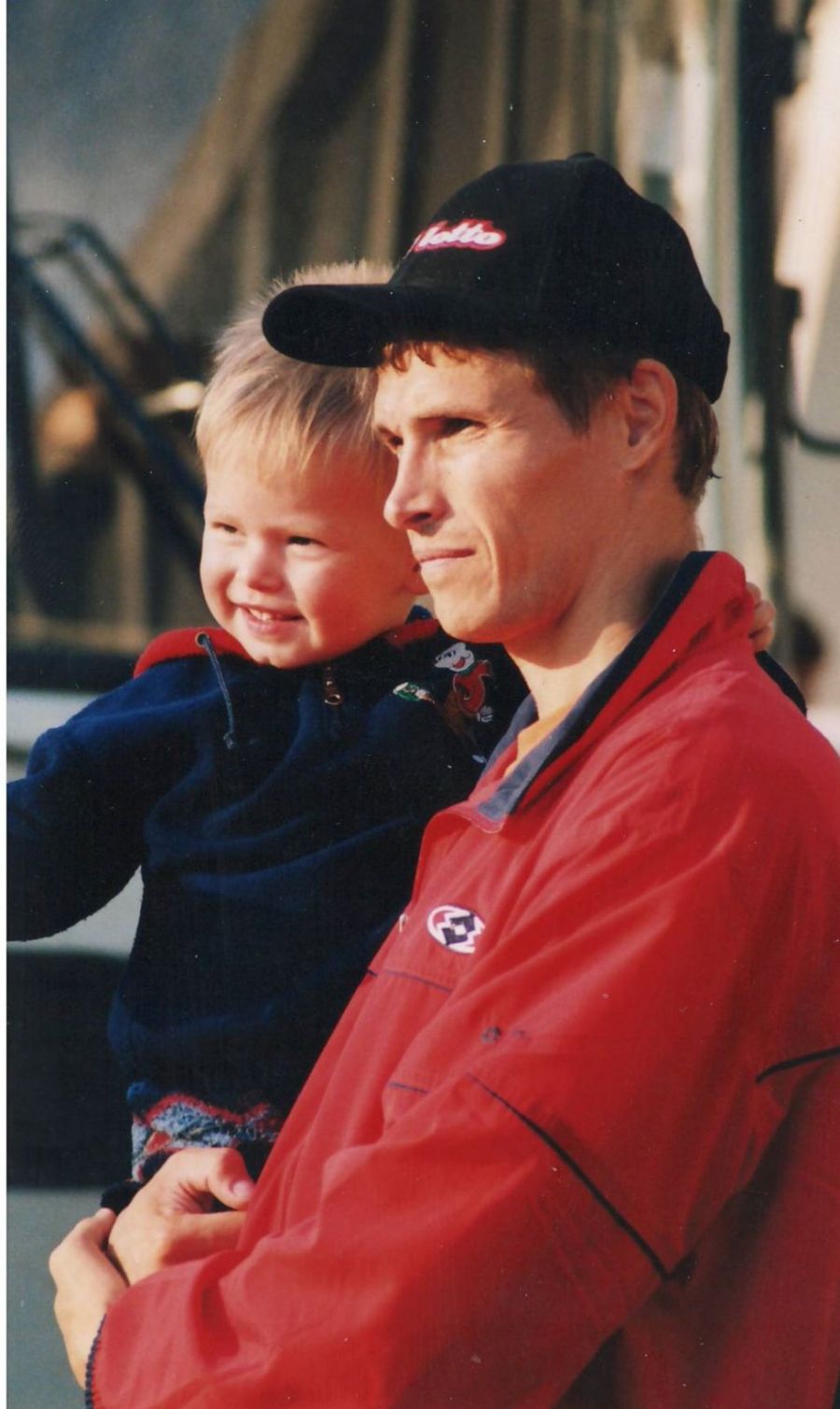 В чемпионский год со своим сыном Артемом