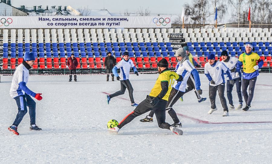 Футбольный турнир олимпиады. Фото: газета "Степной маяк"