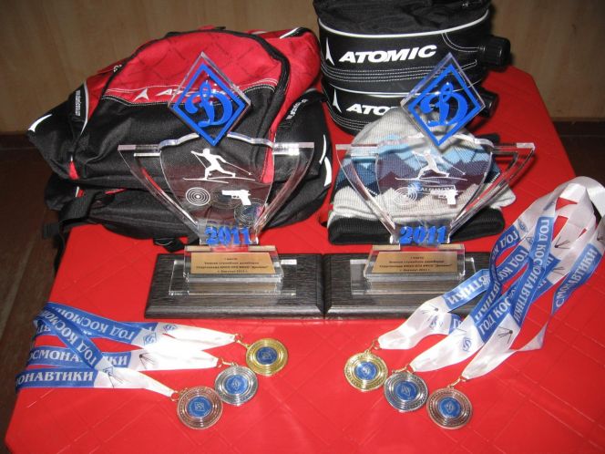 Завершились первые соревнования в 2011 году по зимнему служебному двоеборью в зачет Спартакиады АКС «Динамо», посвященной году космонавтики.