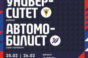 25-26 февраля. Барнаул. СК «Победа». Чемпионат России. Мужчины. Высшая лига «А». Финальный турнир за 9-16 места. 3-й тур. «Университет» (Барнаул) – «Автомобилист» (Санкт-Петербург)