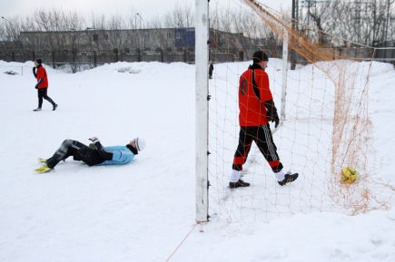 Разогрев на морозе