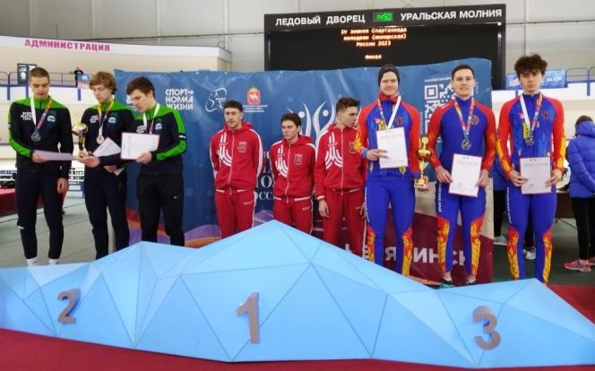 ЗМС обогнали!  Дмитрий Бураков, Роман Сухинин и Никита Хромин завоевали бронзу в командной гонке на 8 кругов