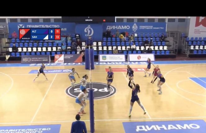 Дали лидеру бой, но проиграли. В стартовом матче заключительного тура «Алтай-АГАУ» уступил «Сахалину» - 0:3