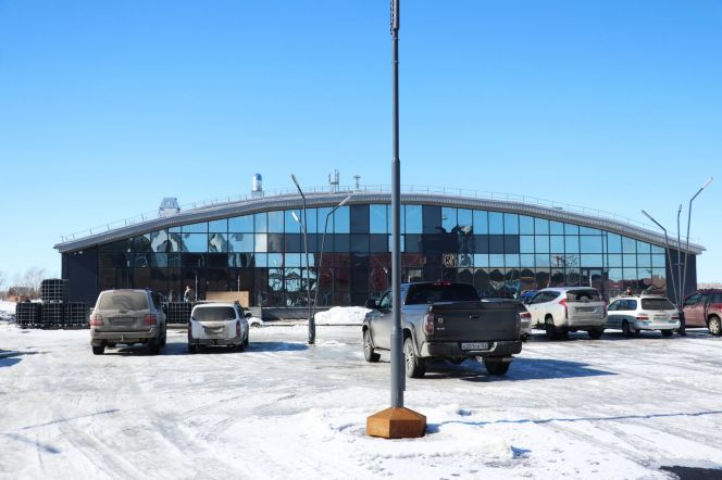 24 марта. Павловский район, с. Новые Зори. Церемония открытия ледового дворца «Скиф Арена»