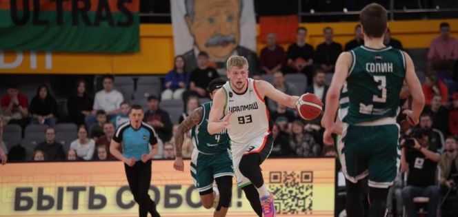 Фрагмент матча "Уралмаш" - "Руна". Фото: сайт РФБ