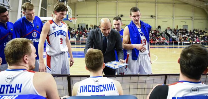 «Тамбов» последним получил путевку в четвертьфинал Суперлиги. Фото: сайт РФБ