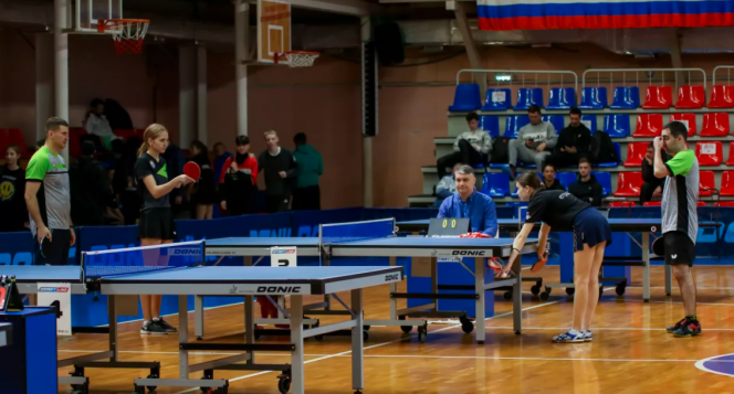Алтайских медиков приглашают на бесплатные тренировки по настольному теннису
