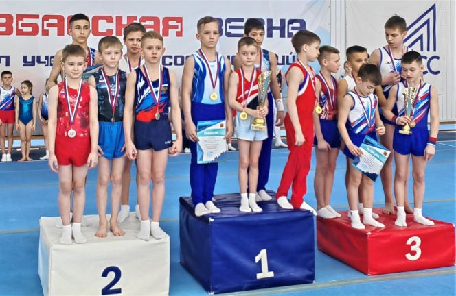 Гимнасты Алтайского края - победители и призеры «Кузбасской весны» 
