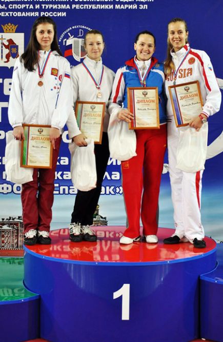 Саблисты Виктория Ковалёва и Иван Аникин – победители первенства России среди молодёжи до 23 лет.