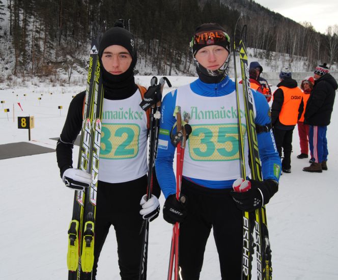 Команда Солтонского района - победительница XXXI зимней олимпиады сельских спортсменов Алтая в соревнованиях по биатлону.  