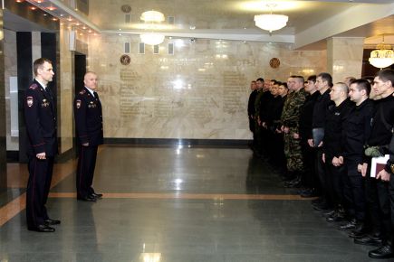 В БЮИ МВД прошёл открытый лично-командный чемпионат края по стрельбе из пистолета.