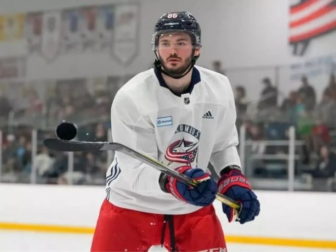Кирилл Марченко установил рекорд «Коламбуса» по голам в дебютном сезоне НХЛ  