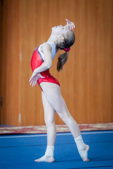 В Бийске прошли традиционные межрегиональные соревнования «Звёздочки гимнастики» в честь двукратной олимпийской чемпионки Марии Филатовой (фото).