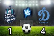 Долг платежом красен. Обзор матча первенства ФНЛ-2 «Зенит-Ижевск» - «Динамо-Барнаул»