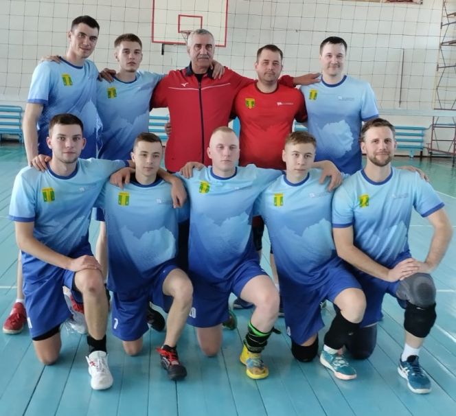 Волейбольная команда Ребрихинского района