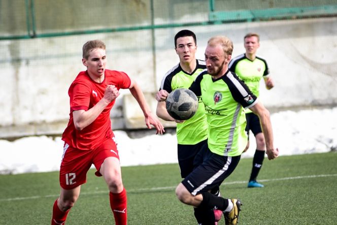 Фрагмент матча «Иркутск-М» - «Енисей-М» (4:0). Фото: ФК "Иркутск"