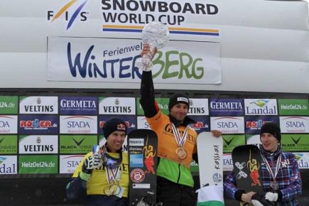 Андрей Соболев по итогам сезона занял третье место в общем зачёте Кубка мира в параллельных дисциплинах.