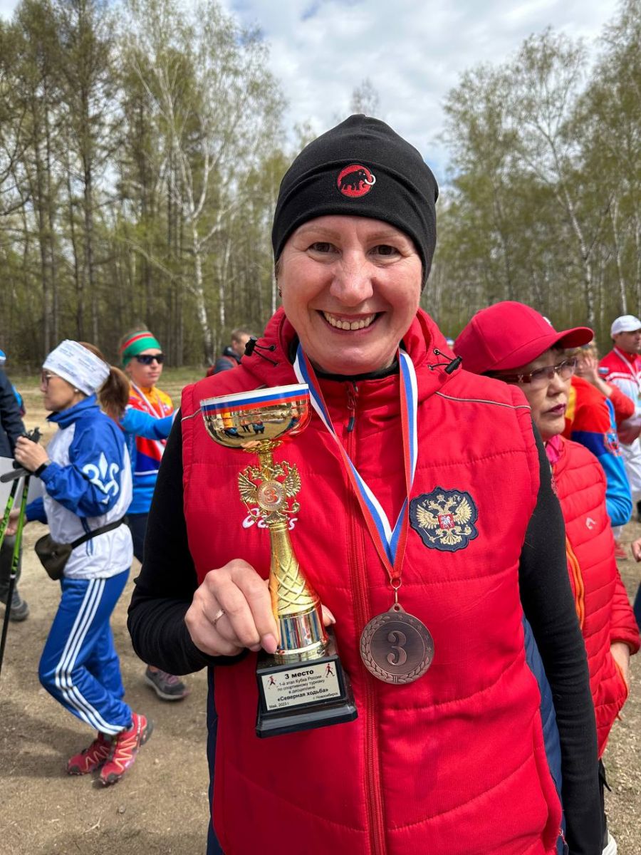 На I этапе Кубка России по северной ходьбе сборная Алтайского края завоевала бронзу  