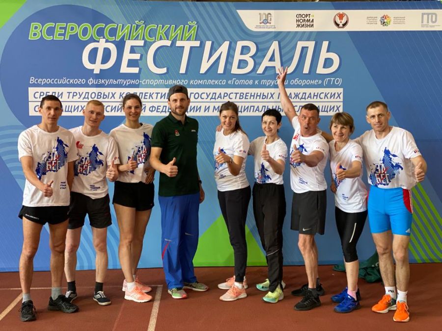 Команда Алтайского края стала 14-й в общем зачете на V Всероссийском фестивале ГТО среди трудовых коллективов в Ижевске