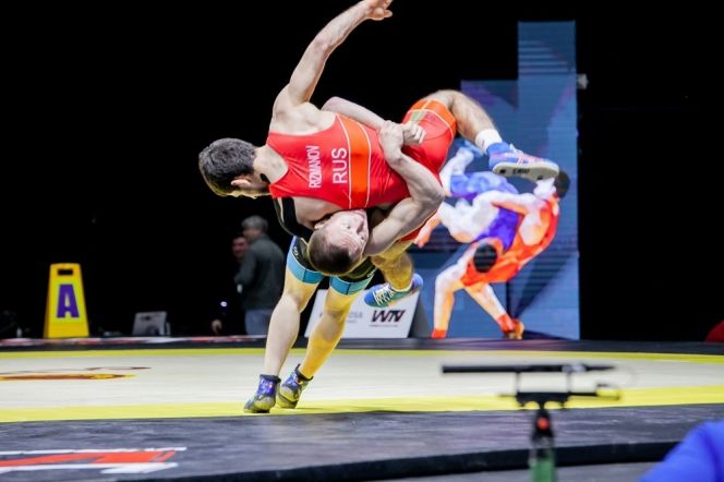 Момент соревнований. Фото: Федерация спортивной борьбы России