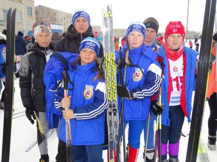 Лыжный муравейник