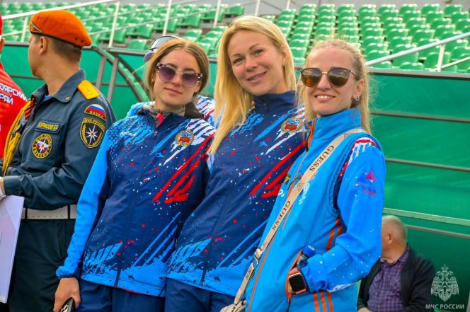 Екатерина Клопцова стала победителем Всероссийских соревнований среди сотрудников МЧС 