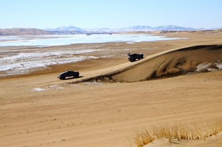Алтайские автотуристы в рамках чемпионата России прошли маршрут пятой категории сложности по Западной Монголии.