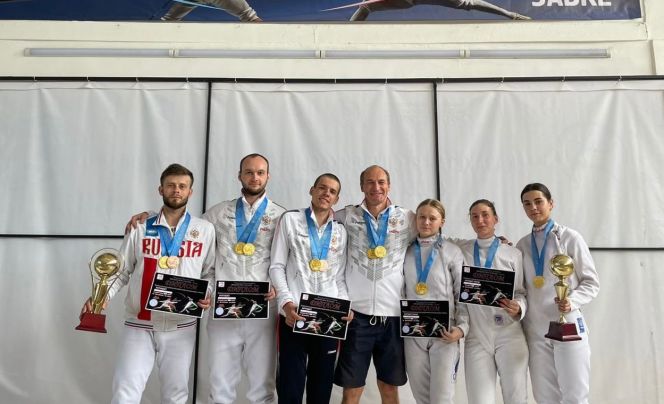 Саблисты Алтайского края - победители и призеры международного турнира «Евразийская сабля-2023» в Казахстане 