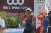 Елизавета Прохорова из Барнаула - серебряный призер Лиги триатлона на "полужелезной" дистанции в Белово
