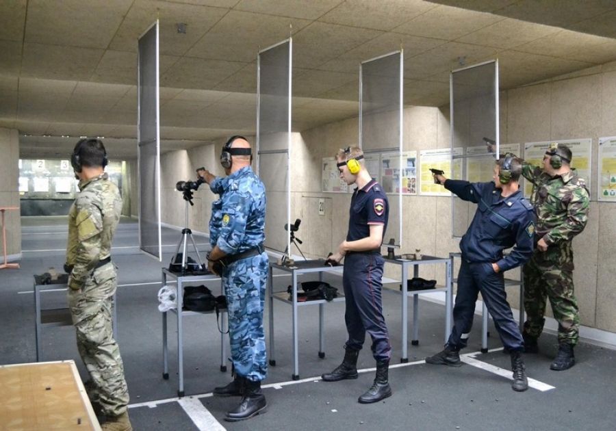 В Барнауле состоялись соревнования по стрельбе из боевого ручного стрелкового оружия в рамках спартакиады «Динамо»