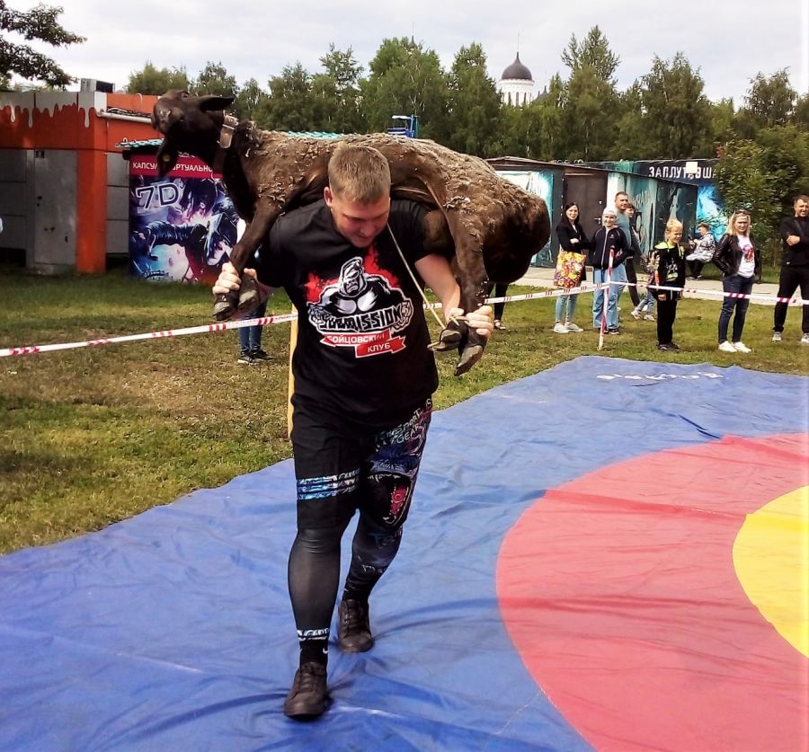 На краевом празднике Сабантуй состоялись традиционные соревнования по борьбе корэш, гиревому спорту и армрестлингу 