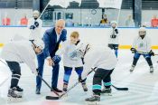Фоторепортаж с торжественного открытия ледовой арены  «Прогресс» в Бийске