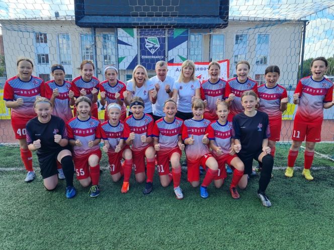 Остаёмся лидерами. Команда девочек «Алтай» завершила второй тур в первенстве «ЮФЛ-Восток» U14 