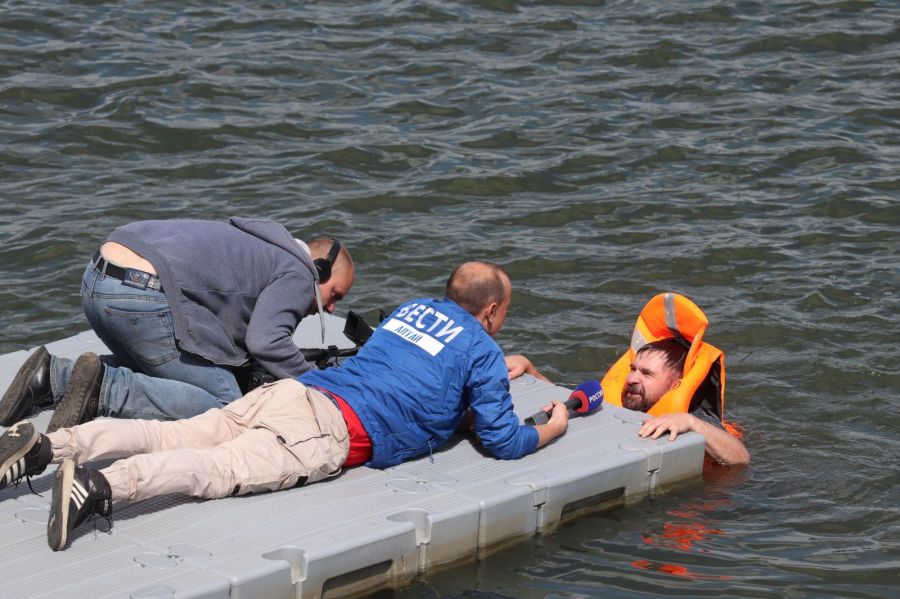 Коллеги за работой. Фото: "Алтайский спорт"