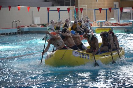 В Бийске состоялся Кубок Сибири по рафтингу и гребному слалому в закрытых помещениях "Заря Алтая - 2016».