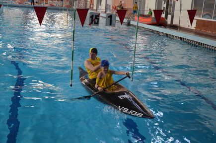 В Бийске состоялся Кубок Сибири по рафтингу и гребному слалому в закрытых помещениях "Заря Алтая - 2016».