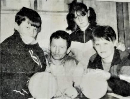Семья Власкиных в полном составе. 1990-е годы