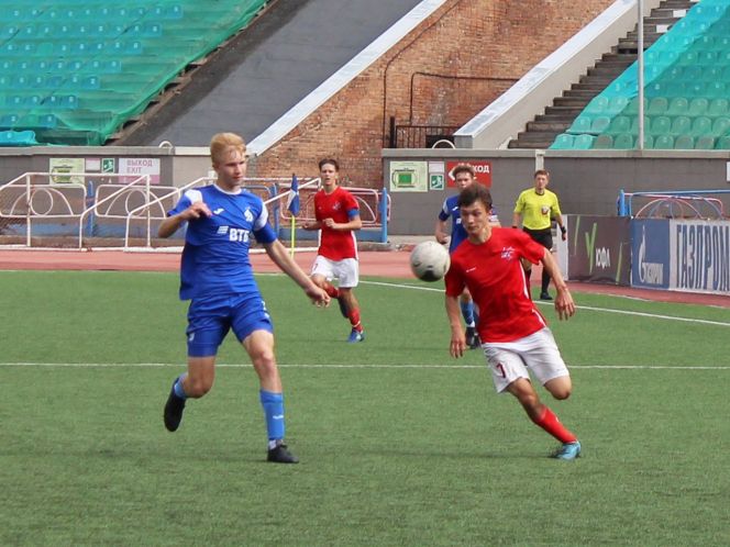 Фото: СФФ "Сибирь" и Академия ФК "Новосибирск"