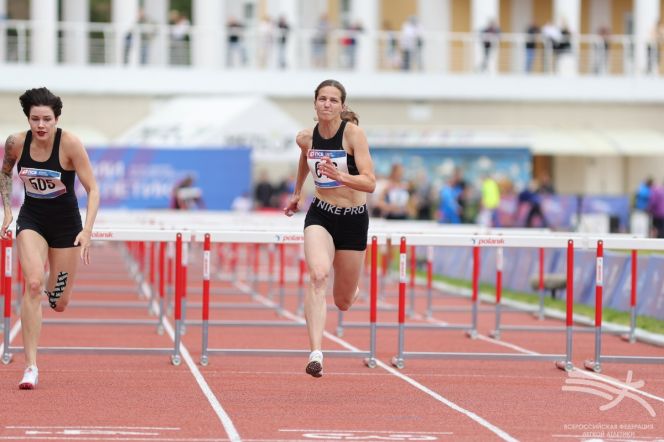 Финиш Виктории Погребняк. Фото: ВФЛА 