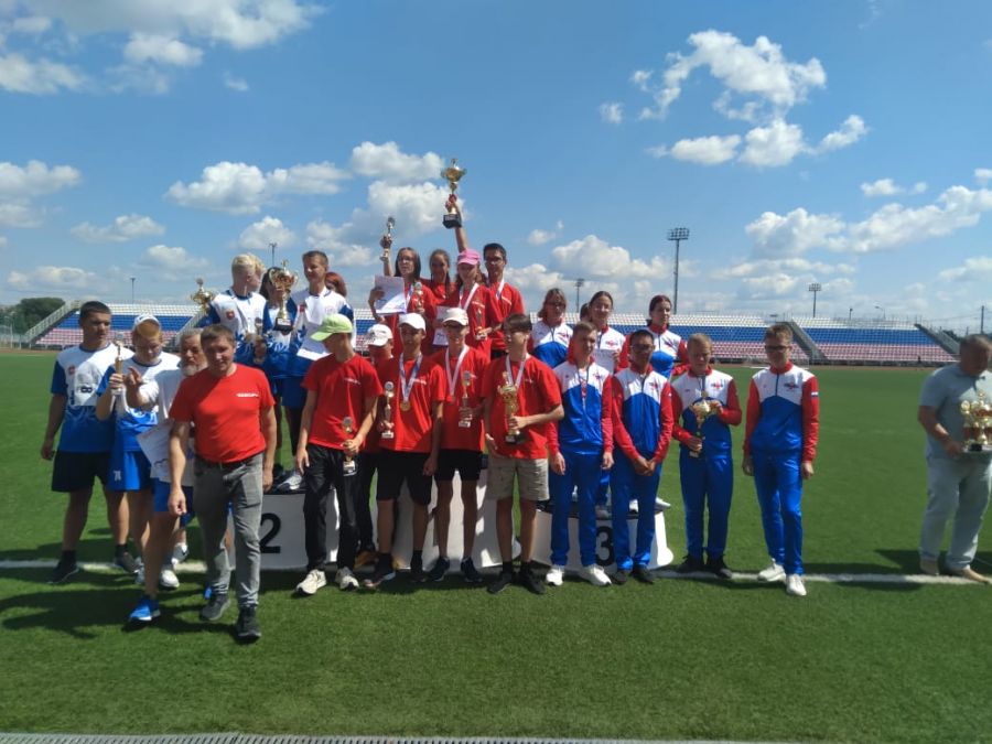 Команда легкоатлетов Алтайского края с нарушением зрения - бронзовый призёр IV Всероссийской летней спартакиады инвалидов 