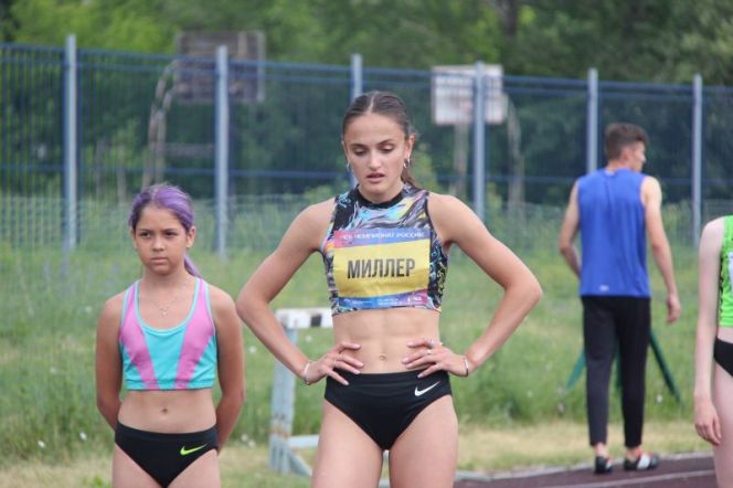 Полина Миллер на соревнованиях этого года в Барнауле. Фото из архива "АС"