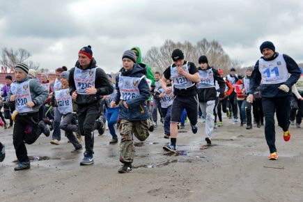 В селе Жилино Первомайского района состоялся третий легкоатлетический пробег «Крымский мост – Русская весна».