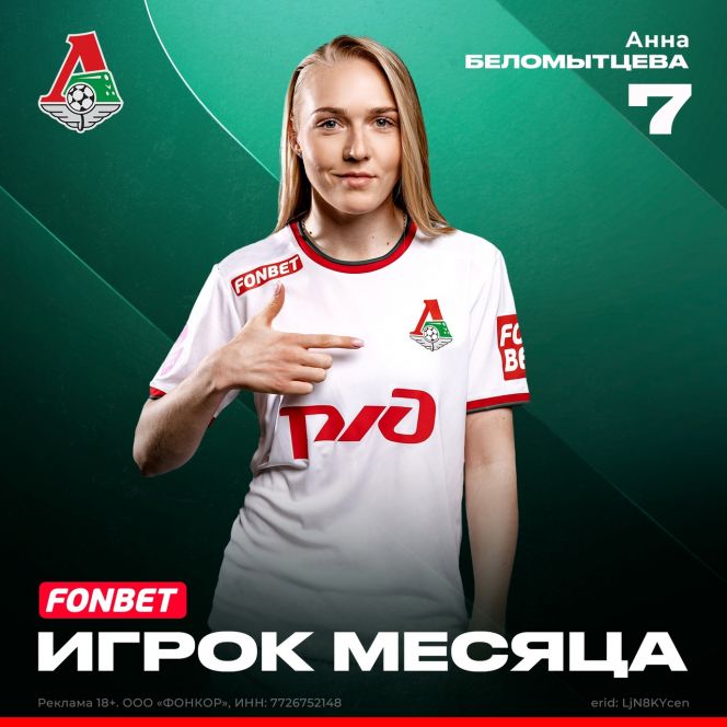 Фото: ЖФК «Локомотив» (Москва) 