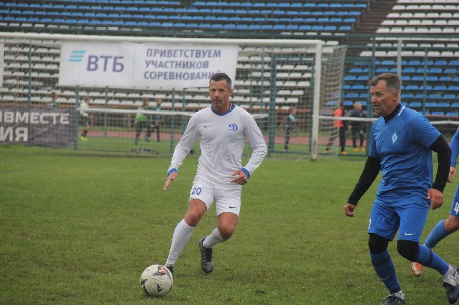 Ветераны ФК "Динамо-Барнаул" провели товарищеский матч. Фото: Академия "Динамо" имени Л.И. Яшина