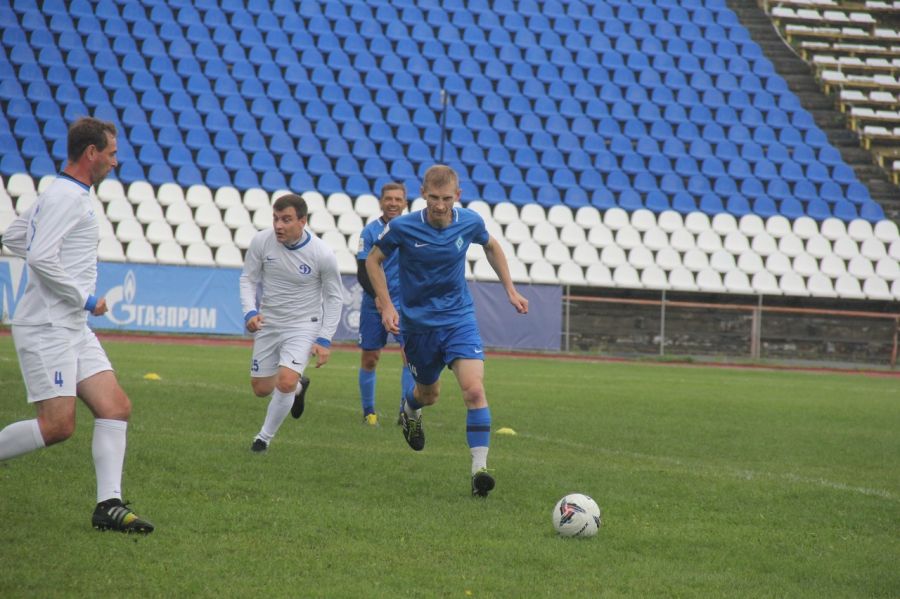 Ветераны ФК "Динамо-Барнаул" провели товарищеский матч. Фото: Академия "Динамо" имени Л.И. Яшина