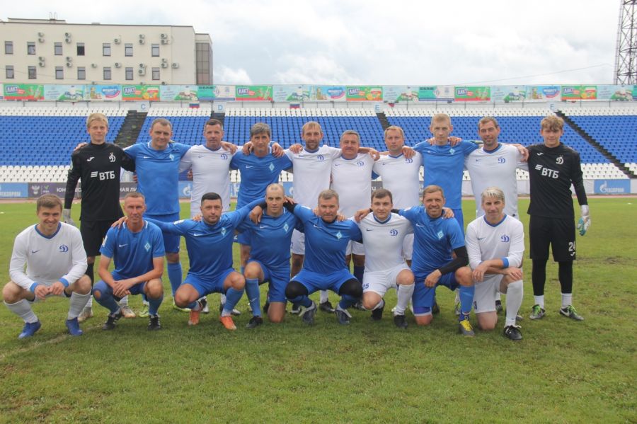 Ветераны ФК "Динамо-Барнаул" провели товарищеский матч. Фото: Академия "Динамо" имени Л.И. Яшина